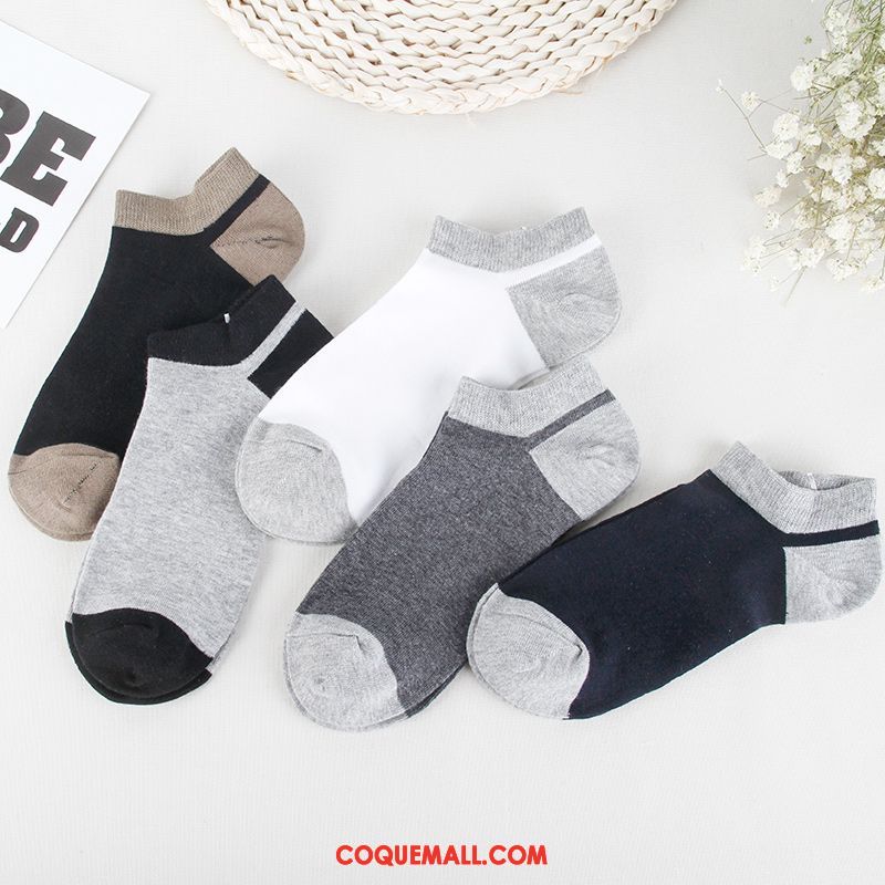 Chaussette Homme Chaussette Courte Court Été, Chaussette Femme Quatre Saisons