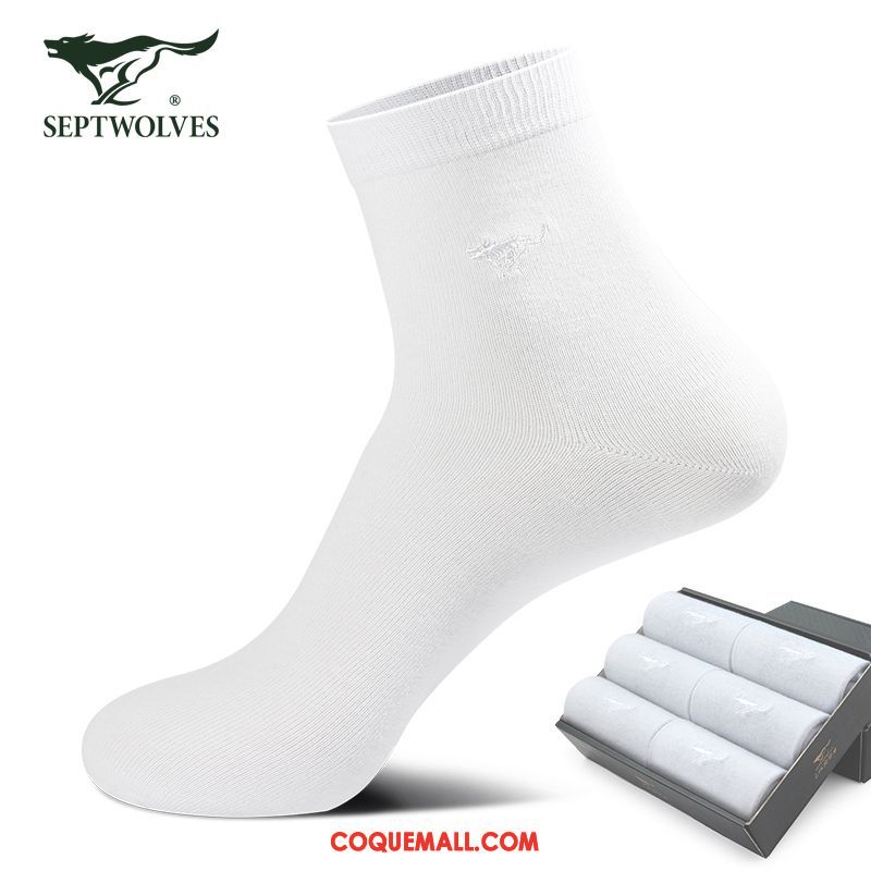 Chaussette Homme Chaussette Courte Été Faible, Chaussette Coton Transpiration