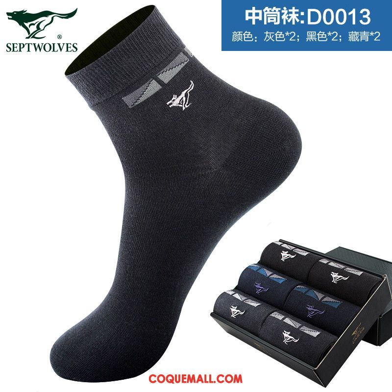 Chaussette Homme Chaussette Courte Été Faible, Chaussette Coton Transpiration