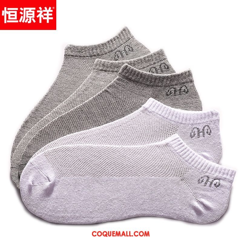 Chaussette Homme Chaussettes En Coton Milieu Respirant, Chaussette Chaussette Basse Coupée Chaussette Courte