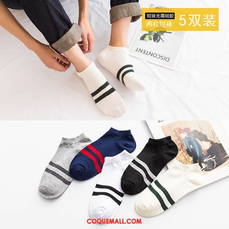 Chaussette Homme Chaussettes En Coton Plus Épais Hiver, Chaussette Faible Anti-odeur