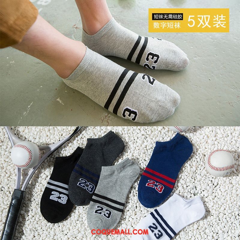 Chaussette Homme Chaussettes En Coton Plus Épais Hiver, Chaussette Faible Anti-odeur