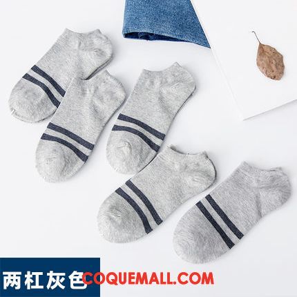 Chaussette Homme Chaussettes En Coton Été Chaussette Basse Coupée, Chaussette Anti-odeur Invisible