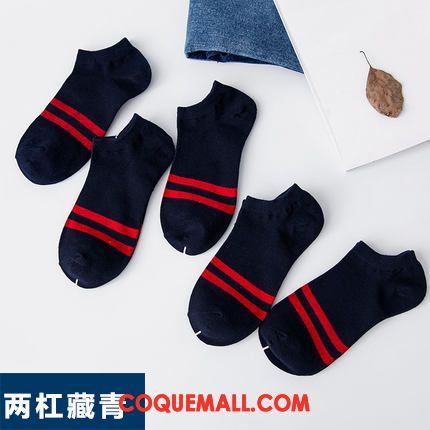 Chaussette Homme Chaussettes En Coton Été Chaussette Basse Coupée, Chaussette Anti-odeur Invisible