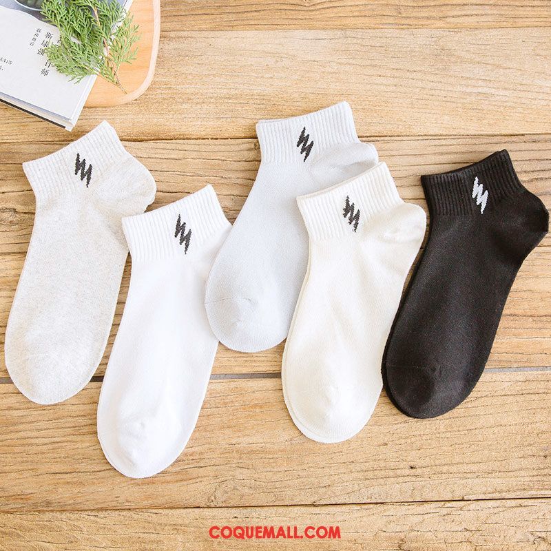 Chaussette Homme Faible Chaussette Basse Coupée Invisible, Chaussette Chaussettes En Coton Transpiration