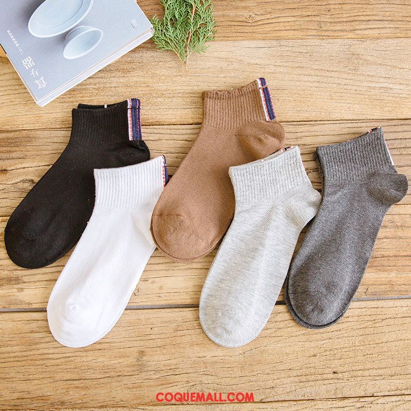 Chaussette Homme Faible Chaussette Basse Coupée Invisible, Chaussette Chaussettes En Coton Transpiration