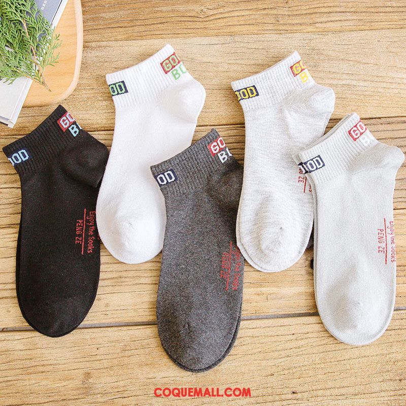 Chaussette Homme Faible Chaussette Basse Coupée Invisible, Chaussette Chaussettes En Coton Transpiration