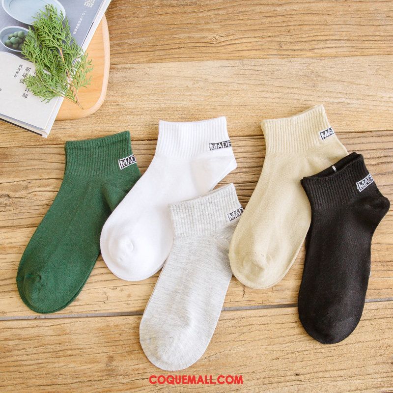 Chaussette Homme Faible Chaussette Basse Coupée Invisible, Chaussette Chaussettes En Coton Transpiration