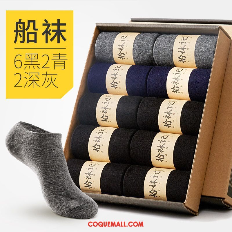 Chaussette Homme Hiver Chaussette Courte Chaussettes En Coton, Chaussette L'automne Milieu