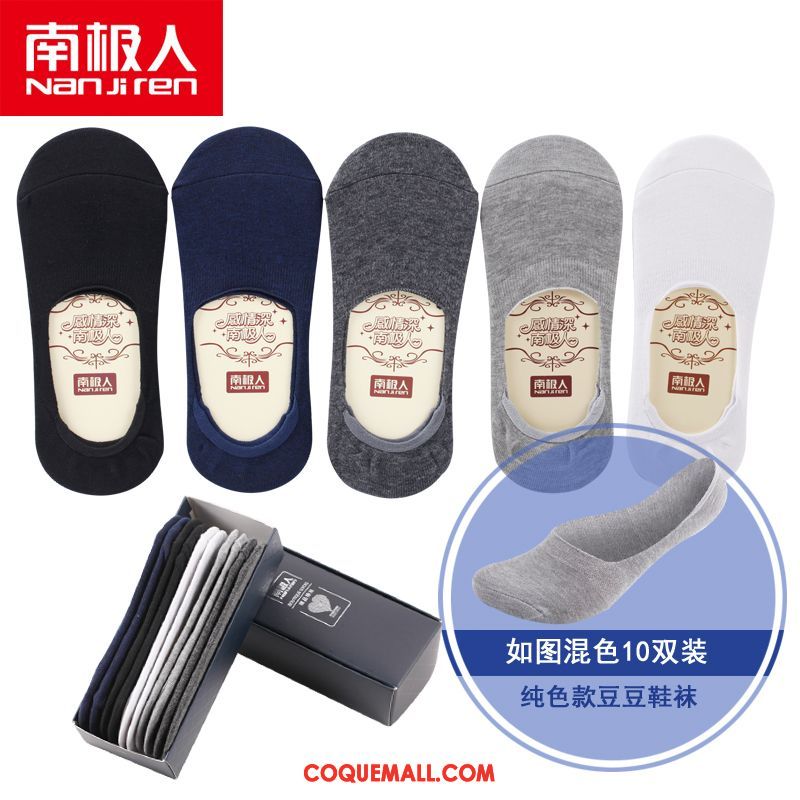 Chaussette Homme Invisible Chaussette Basse Coupée Bouche Peu Profonde, Chaussette Entreprise Milieu