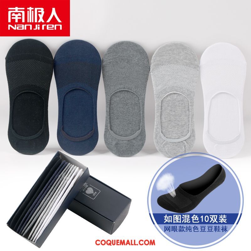 Chaussette Homme Invisible Chaussette Basse Coupée Bouche Peu Profonde, Chaussette Entreprise Milieu