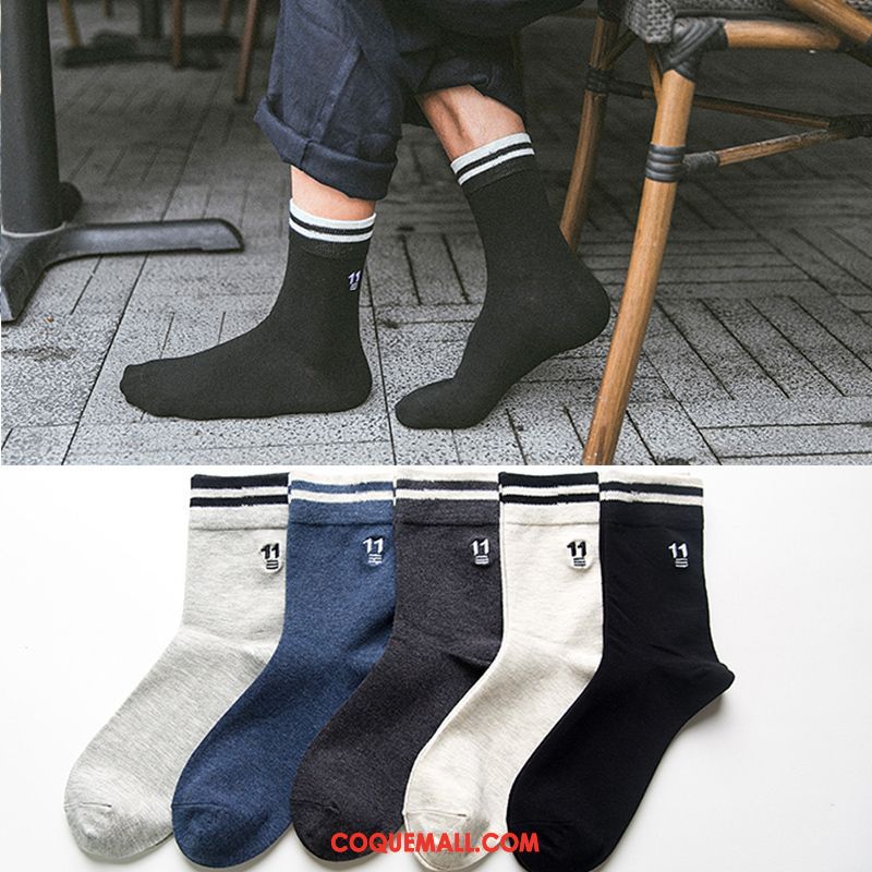 Chaussette Homme L'automne Milieu Tendance, Chaussette Quatre Saisons Vent De L'université