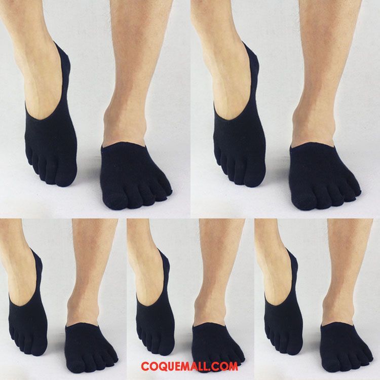 Chaussette Homme Milieu Haute Qualité Court, Chaussette Coton Anti-odeur