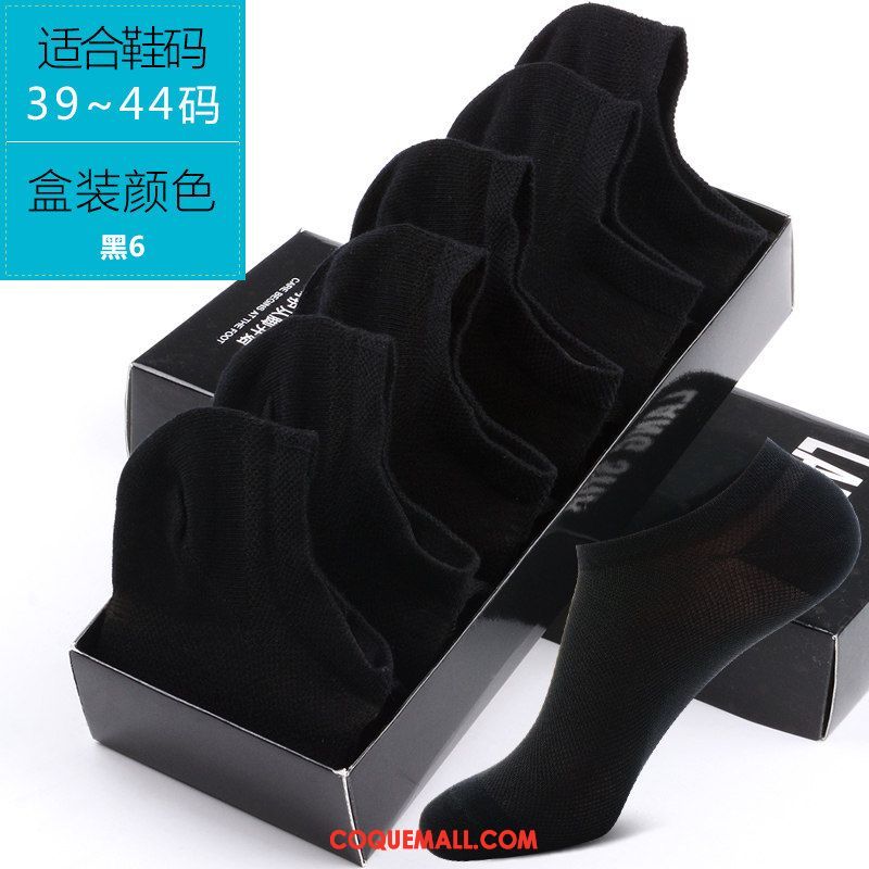 Chaussette Homme Transpiration Anti-odeur Été, Chaussette Milieu Longue