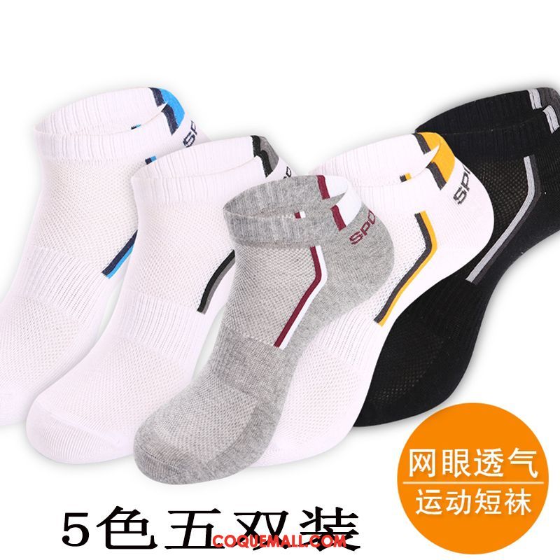 Chaussette Homme Étudiant Basketball Sport, Chaussette Anti-odeur Section Mince