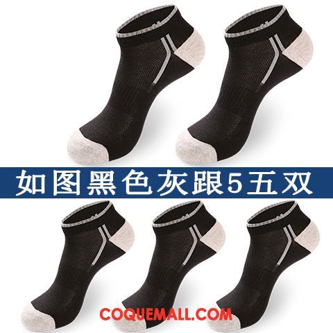 Chaussette Homme Étudiant Basketball Sport, Chaussette Anti-odeur Section Mince