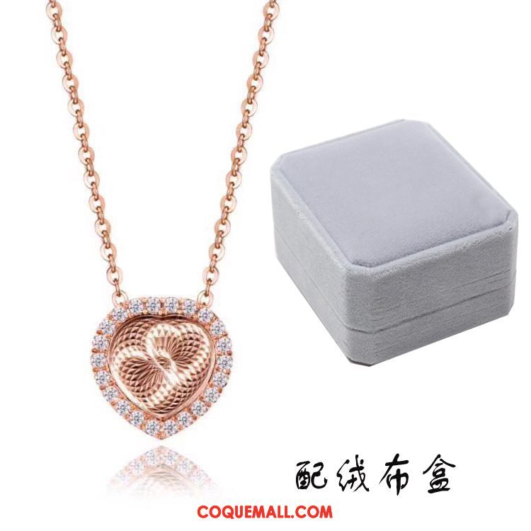 Collier Femme Cœur Amoureux Pure, Collier Homme Modèles Féminins