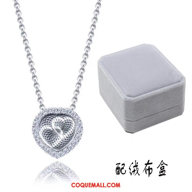 Collier Femme Cœur Amoureux Pure, Collier Homme Modèles Féminins