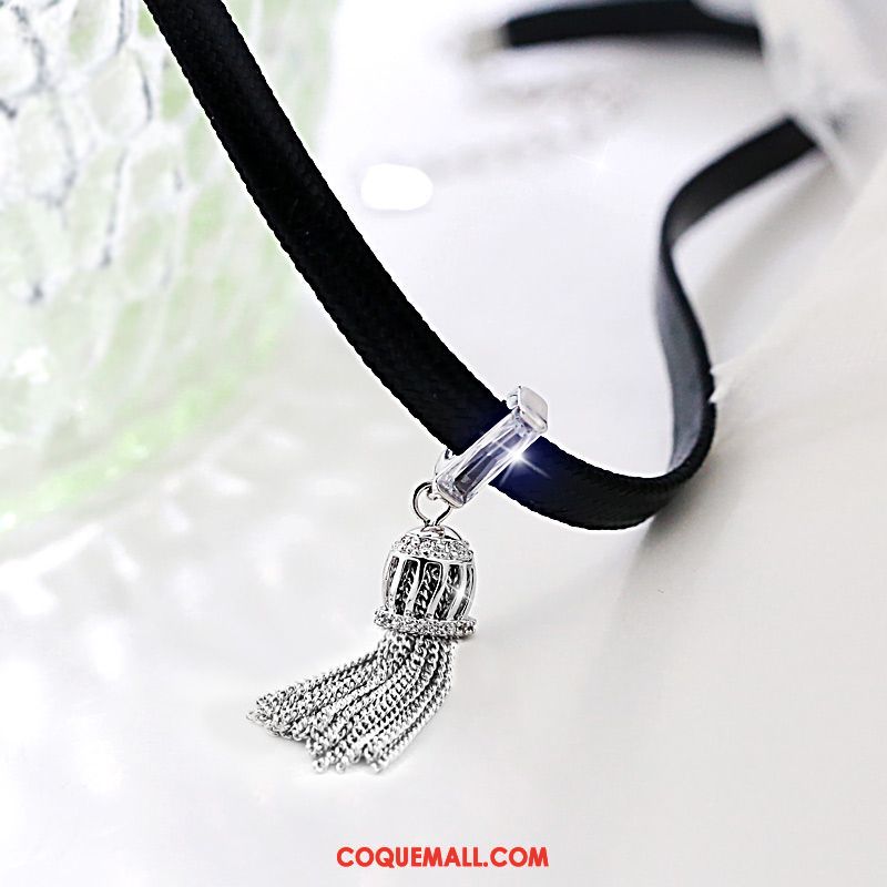 Collier Femme Tendance Accessoires Simple, Collier Court Paragraphe