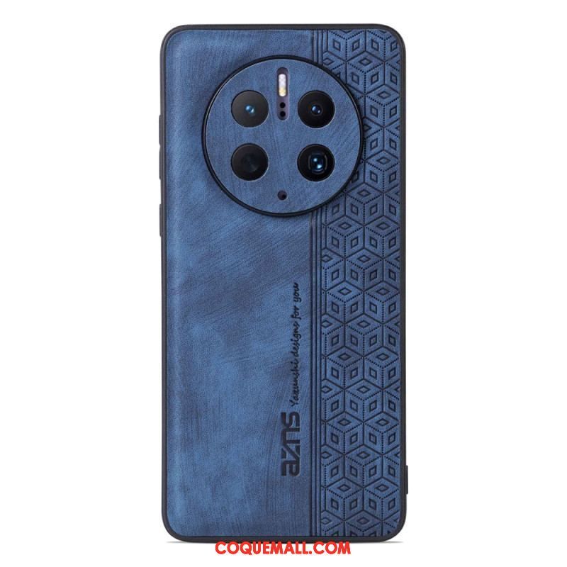 Coque Huawei Mate 50 Pro Effet Cuir AZNS