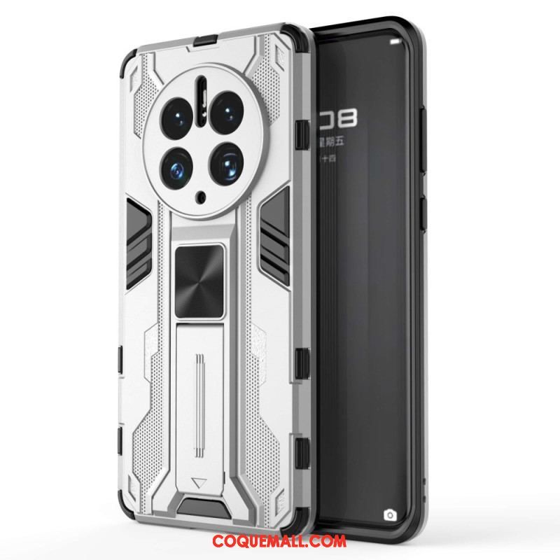 Coque Huawei Mate 50 Pro Support Amovible Vertical et Horizontal