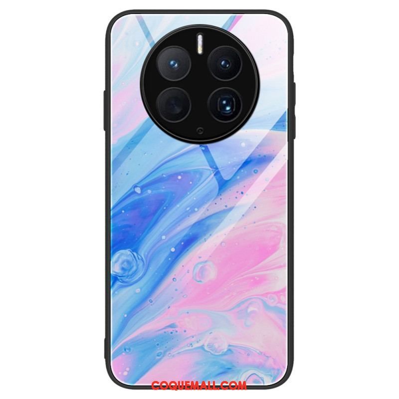 Coque Huawei Mate 50 Pro Verre Trempé Marbre Stylé