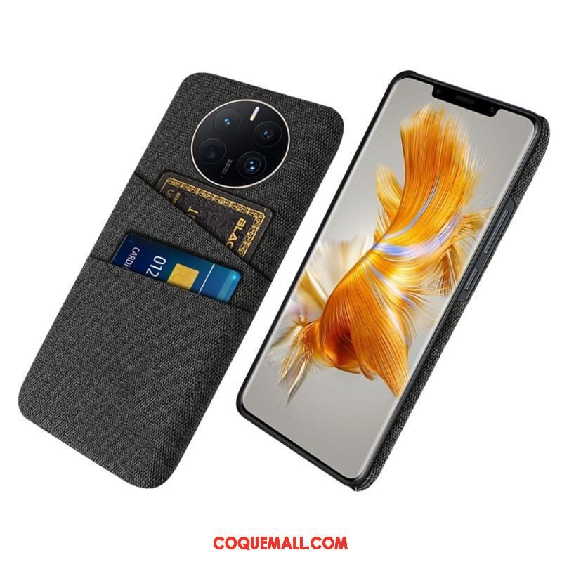 Coque Huawei Mate 50 ProTissu Porte-Cartes