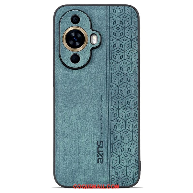 Coque Huawei Nova 11 Pro Effet Cuir AZNS