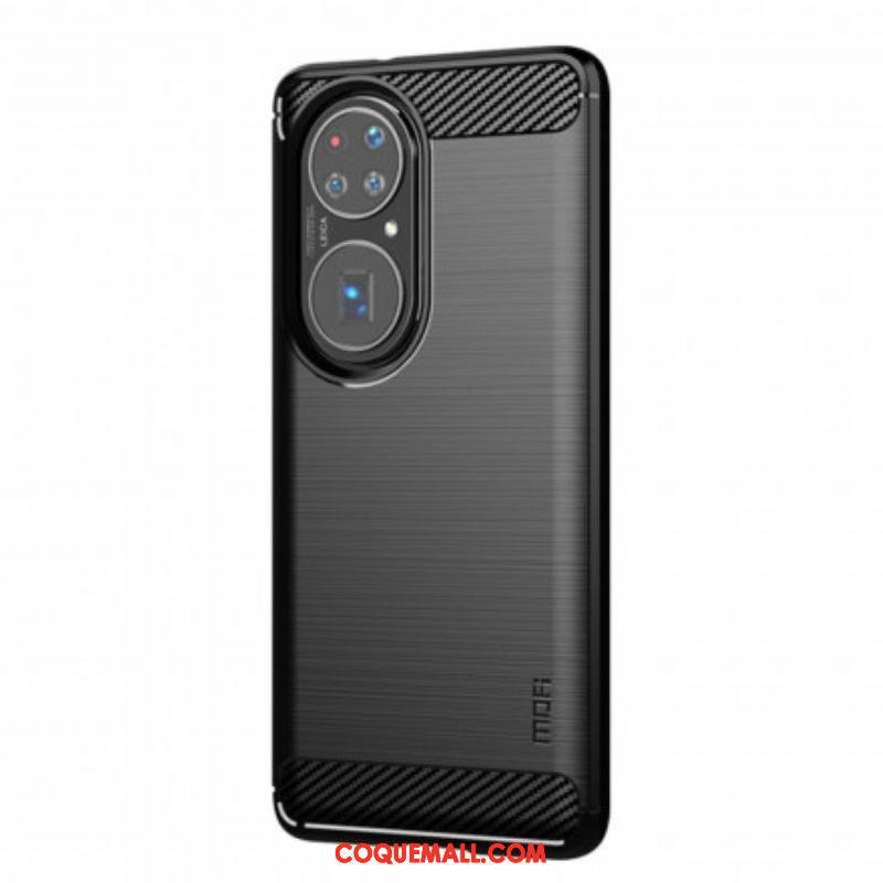 Coque Huawei P50 Fibre Carbone Brossée MOFI