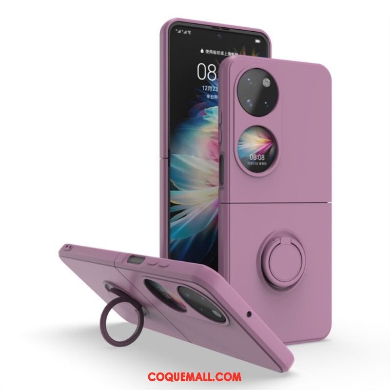 Coque Huawei P50 Pocket Mate avec Anneau-Support