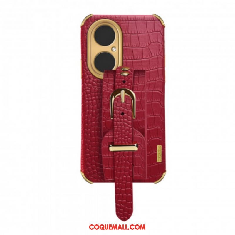 Coque Huawei P50 Pro Croco Bracelet