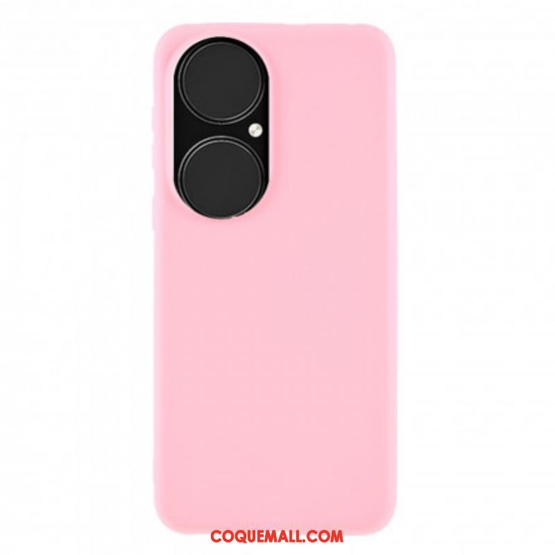 Coque Huawei P50 Silicone Rigide Mat