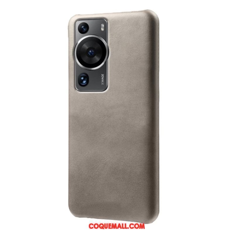 Coque Huawei P60 Pro Effet Cuir