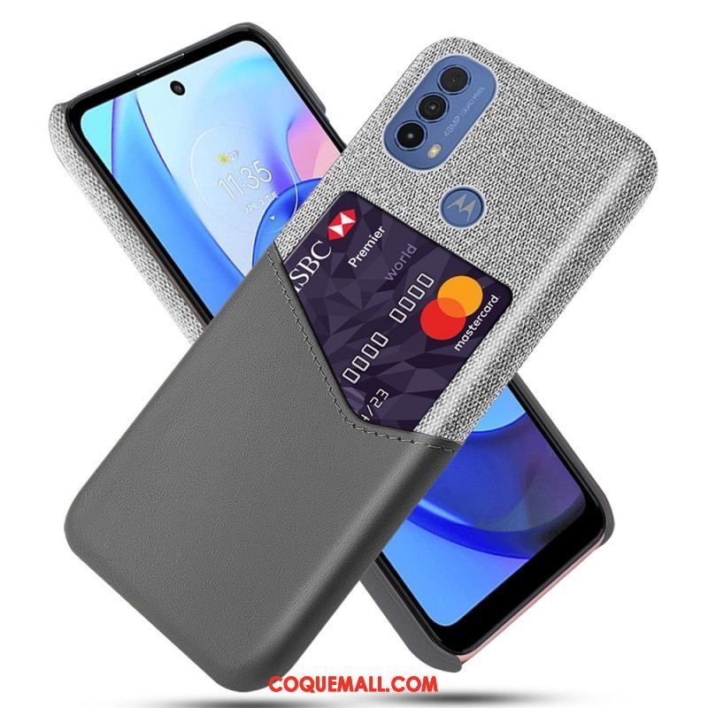 Coque Moto E40 / E30 /E20 Porte-Carte KSQ