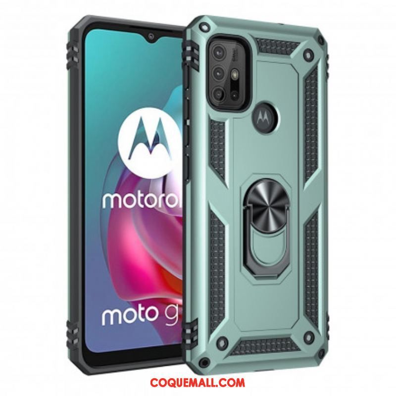 Coque Moto G30 / Moto G10 Anneau Premium