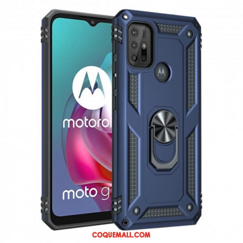 Coque Moto G30 / Moto G10 Anneau Premium