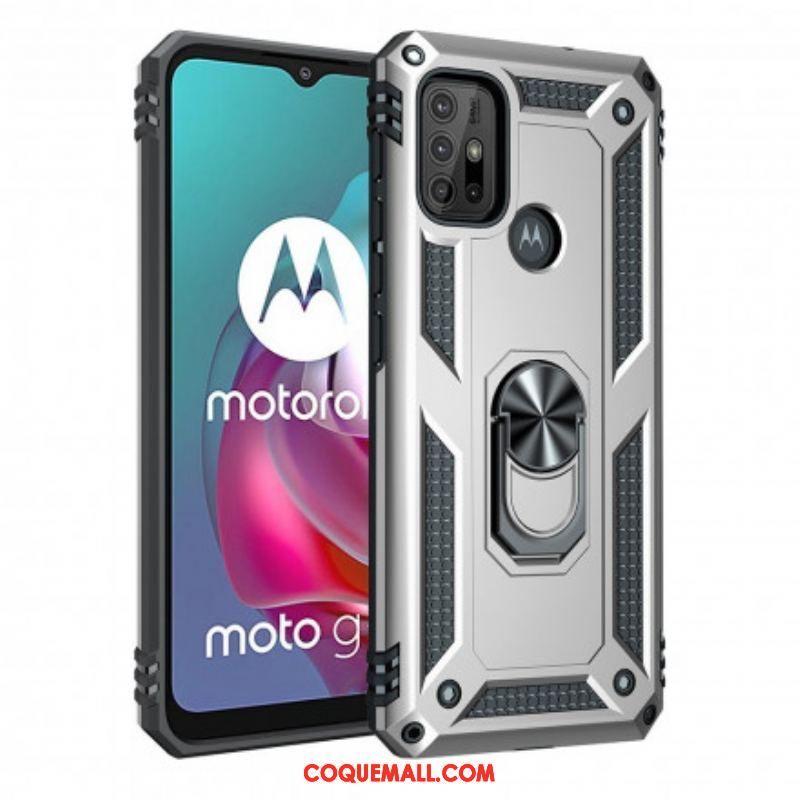 Coque Moto G30 / Moto G10 Anneau Premium