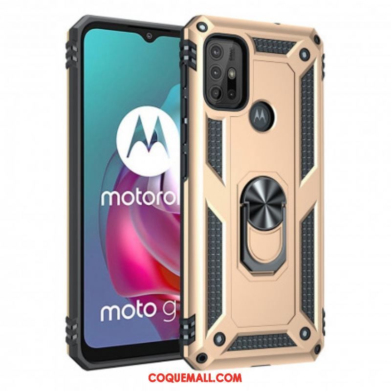 Coque Moto G30 / Moto G10 Anneau Premium