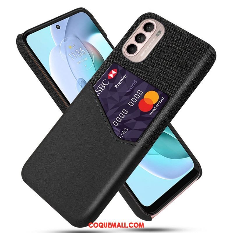 Coque Moto G41 / G31 Porte-Carte KSQ