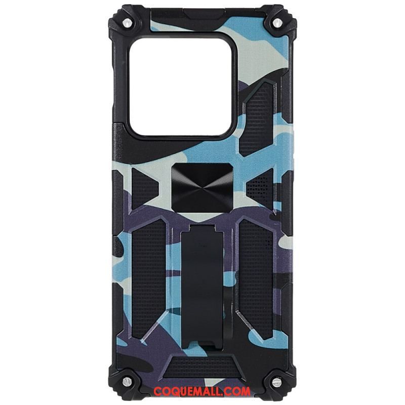 Coque OnePlus 10 Pro 5G Camouflage Support Amovible