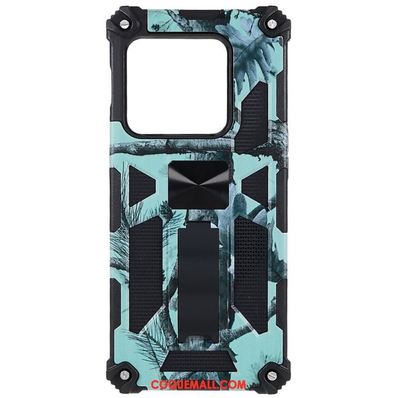 Coque OnePlus 10 Pro 5G Camouflage Support Amovible