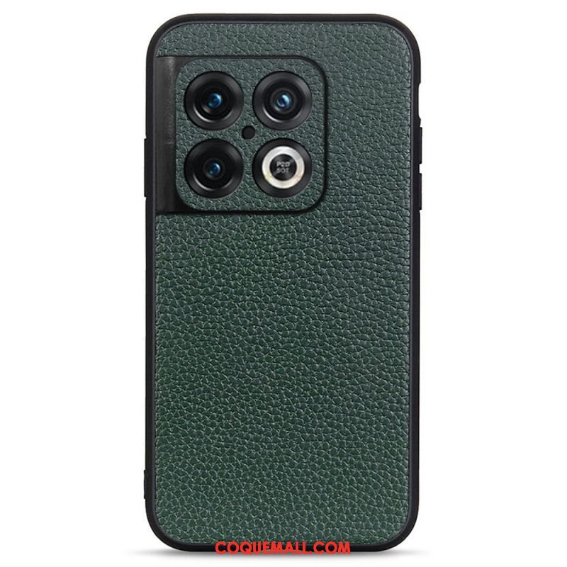 Coque OnePlus 10 Pro 5G Hybride Véritable Cuir