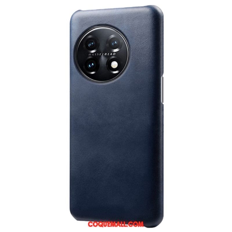 Coque OnePlus 11 5G Effet Cuir KSQ