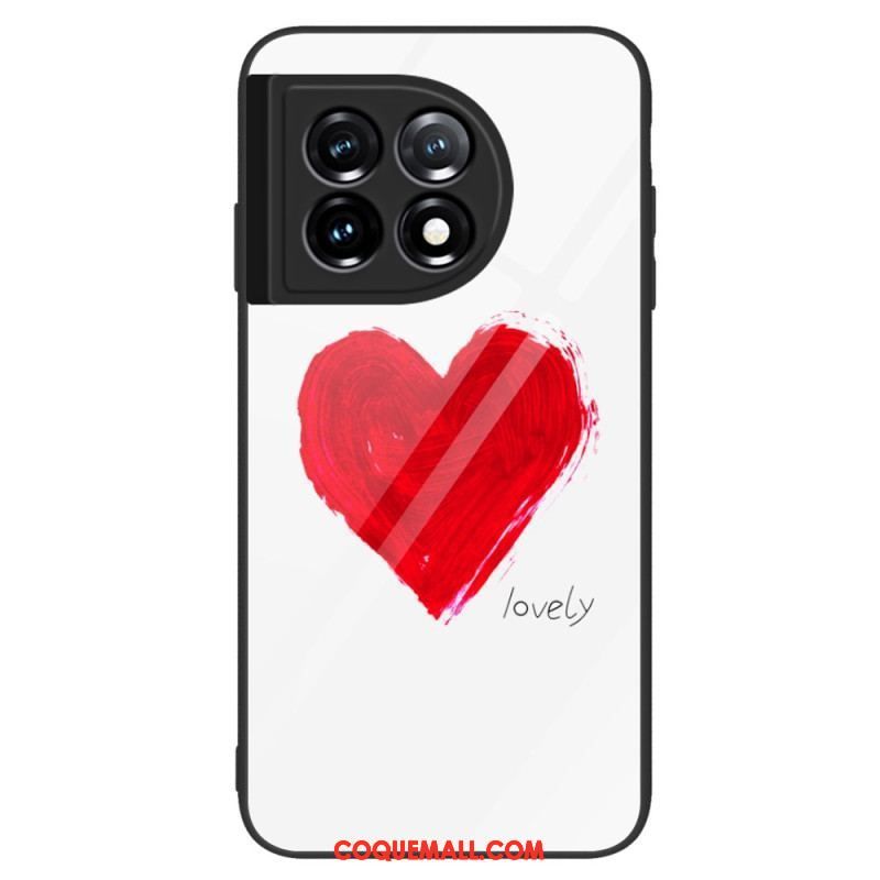 Coque OnePlus 11 5G Verre Trempé Coeur