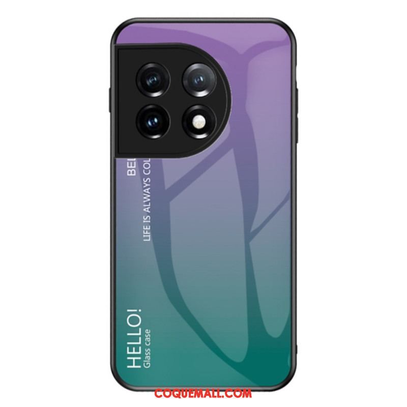 Coque OnePlus 11 5G Verre Trempé Hello