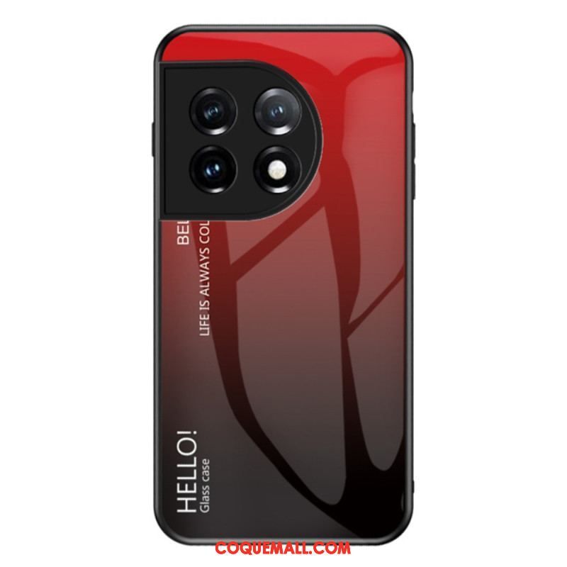 Coque OnePlus 11 5G Verre Trempé Hello