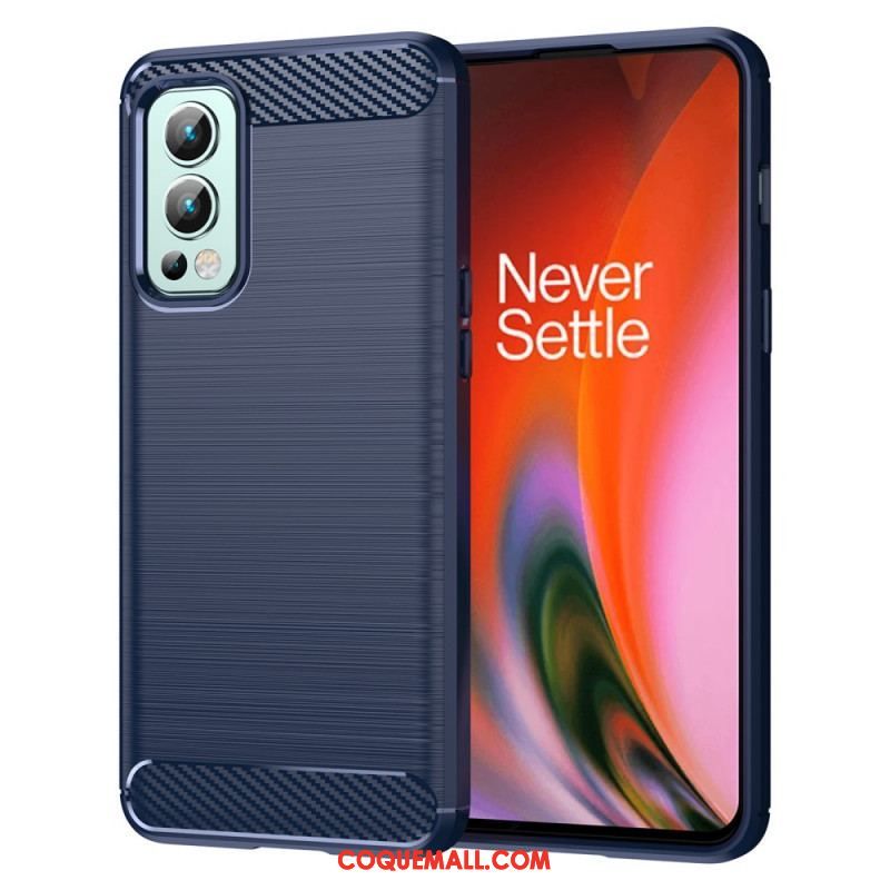 Coque OnePlus Nord 2 5G Fibre Carbone Brossée