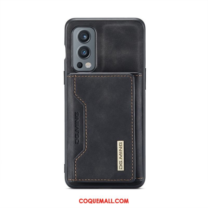 Coque OnePlus Nord 2 5G Porte-Cartes Détachable DG.MING