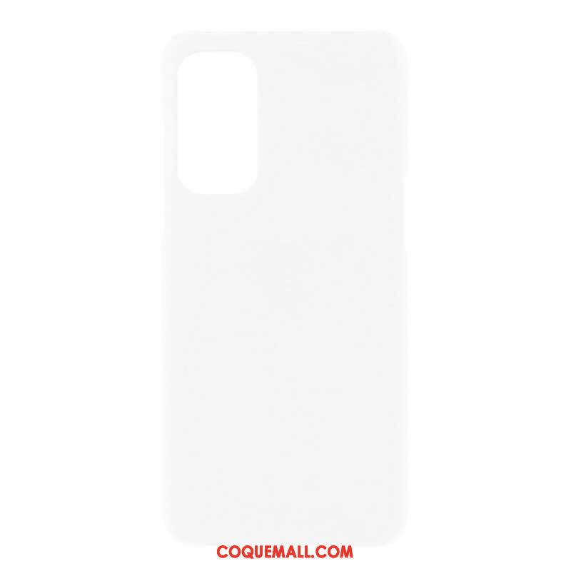 Coque OnePlus Nord 2 5G Rigide Effet Caoutchouc