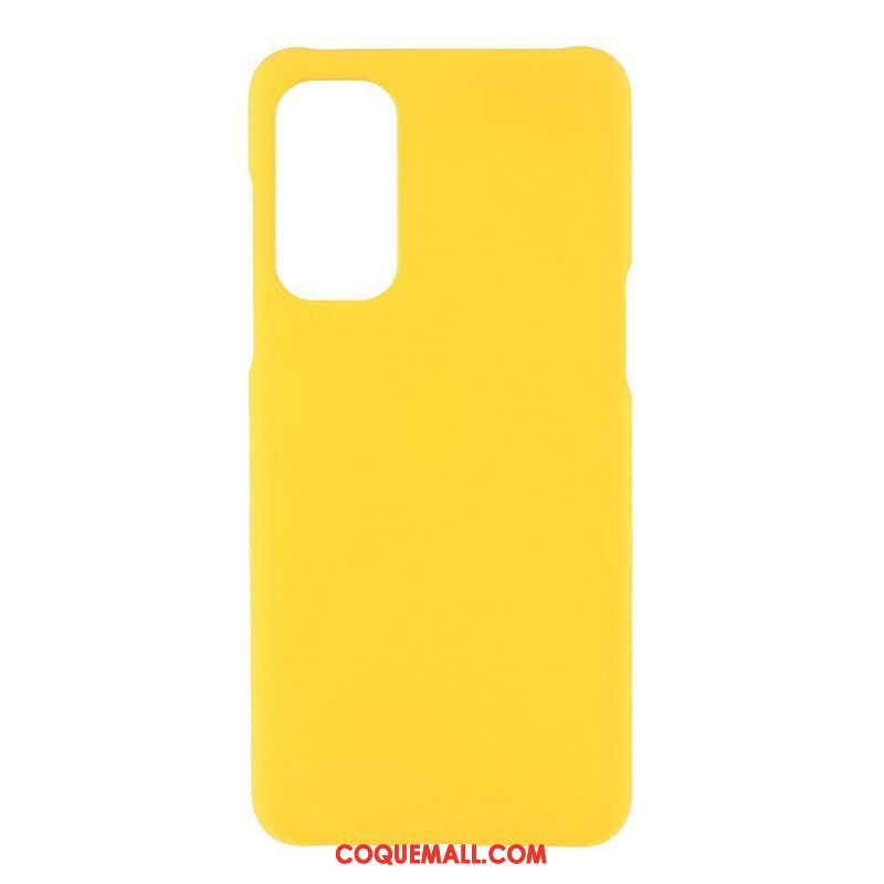 Coque OnePlus Nord 2 5G Rigide Effet Caoutchouc